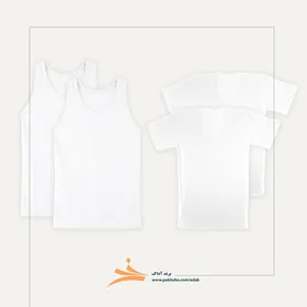 ست زیرپوش مردانه سفید برند آداک