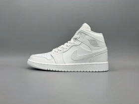 کتانی نایکی جردن1 سفید/Nike Air Jordan1 White