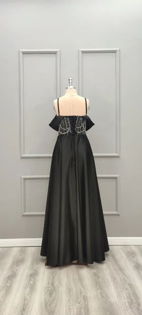 پیراهن بلند ساتن رویا 784