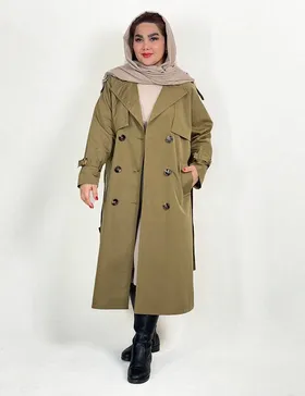 بارانی بلند پاییزه جیران کد : 003235