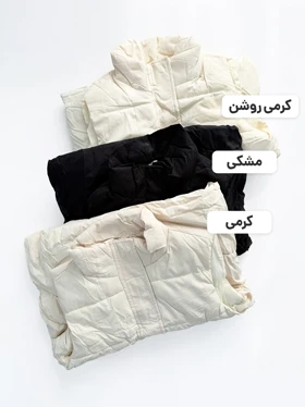 پافر زنانه شمعی جیب کج