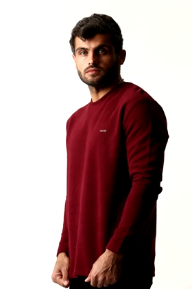 سلانیک آستین بلند یقه کشبافت مردانه