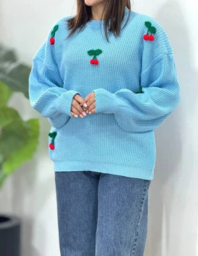 پلیور بافت آلبالو 1