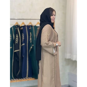 مانتو سایز بزرگ زنانه مدل رویسا کد 1551