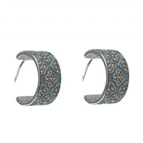 گوشواره زنانه میناکاری مدل آتریسا