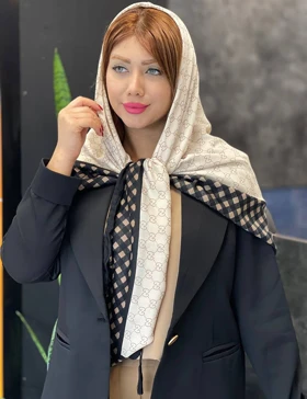 روسری دلناز کد : R39