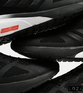 کفش کتانی مردانه و زنانه مشکی قرمز نارنجی ADIDAS climacool