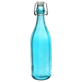 بطری شیشه ای دکوور طرح کنگره کد 7264