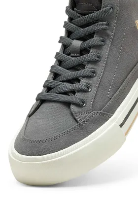 کفش کتانی بلند مردانه خاکستری Court Classic Vulc Mid