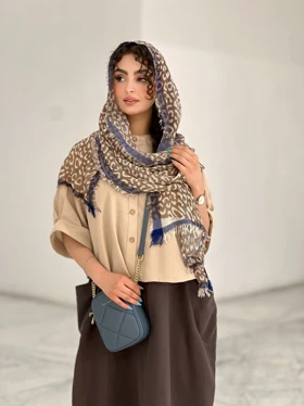 شال پلنگی کد1550