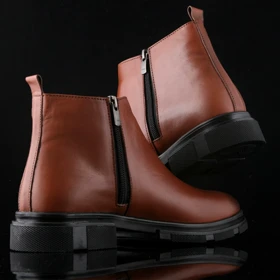 نیم بوت مردانه چرم یلسان مدل تایسز کد 515-GN