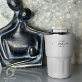 تراول ماگ SITARAYURI دو حالته 360ml (طوسی)