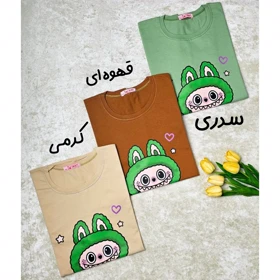 تیشرت باکسی لبوبو کد 881