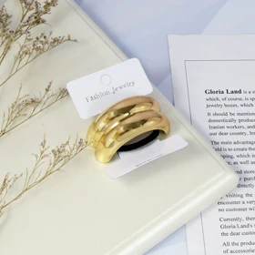 کش مو زنانه مدل سامورایی فلزی کد 2114