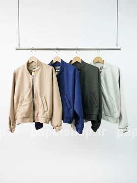 بامبر فوتر ساده جیب‌دار