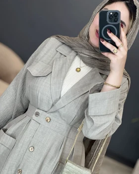 مانتو مزونی یقه انگلیسی