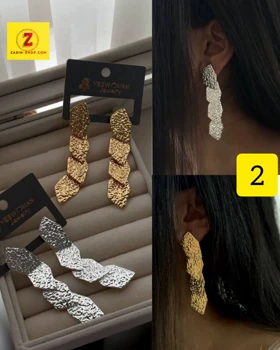 گوشواره بزرگ فانتزی زنانه دفرمه