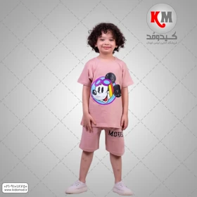 تیشرت شلوارک طرح میکی ماوس