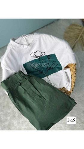 ست تیشرت و شلوارک 36367
