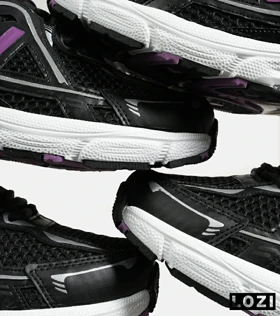 کفش کتانی مردانه و زنانه مشکی بنفش NEW BALANCE 1064 V.2