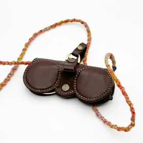 هولدر چرمی عینک