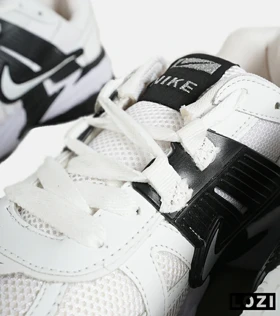 کفش کتانی مردانه و زنانه سفید مشکی Nike cushlon
