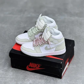 کفش نایک ایر جردن وان ساق‌دار سبز ماچا Nike Air Jordan 1 Retro High Matcha Green