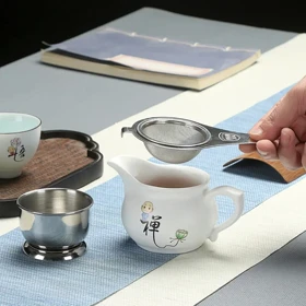 صافی چای به همراه پایه در دو رنگ/ BA624_BA625