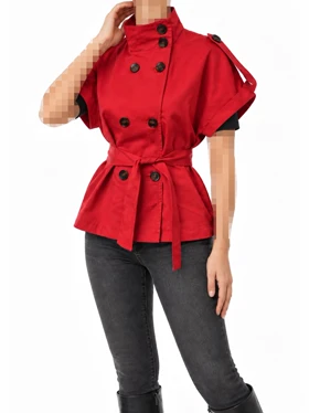 وست بارانی Zara 2201 (قرمز)