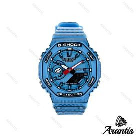 ساعت جیشاک کاسیو آبی کارتونی m-6056