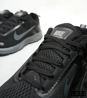 کفش کتانی مردانه مشکی طوسی 24 NIKE zoom structure