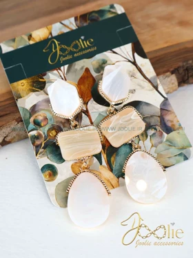 گوشواره زنانه میناکاری کد E1228