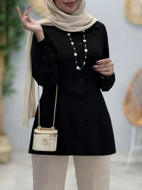 3408-شومیز کرپ تیفانی