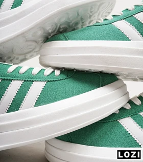 کفش کتانی مردانه سبز ADIDAS gazelle Bold