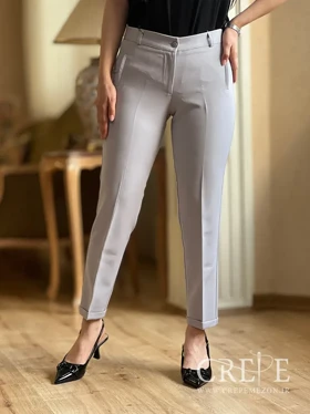 شلوار کرپ کلاسیک پاکتی قد 90