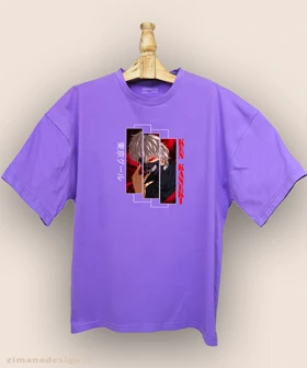 تیشرت لش مردانه و زنانه طرح توکیو غول شخصیت کانکی کد 914