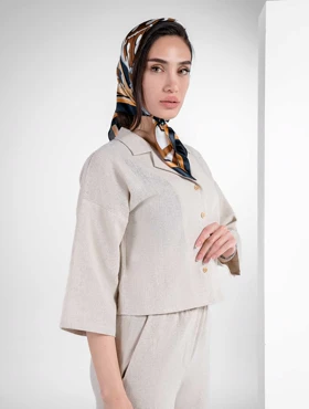 شومیز زنانه هوکانی کد 50184