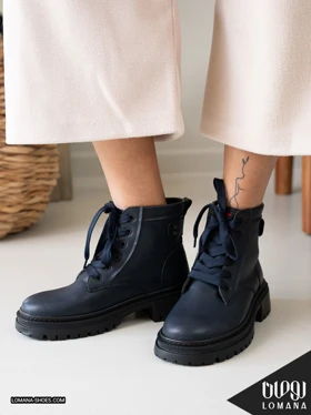 نیم بوت بندی پرچی لومانا - کد 2526