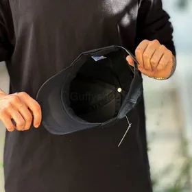 کلاه کپ نقاب کوتاه ساده