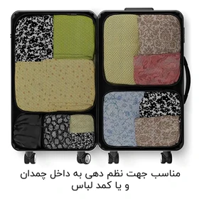 نظم دهنده چمدان مدل FORWARD - FCLT44112 سری چهار عددی