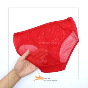 شورت جلوباز قرمز بدن نما زنانه آداک