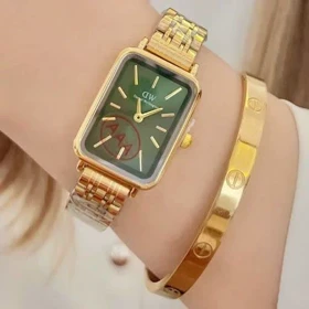 ساعت زنانهDWصفحه مربعی