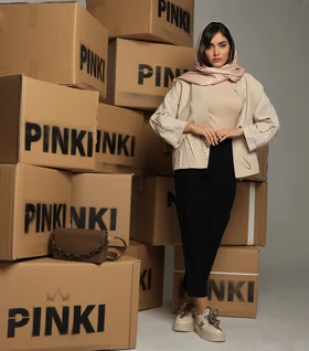 کت کرپ Pinki 1240 در دو رنگ