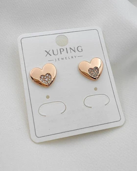 گوشواره میخی قلب آلیا ژوپینگ