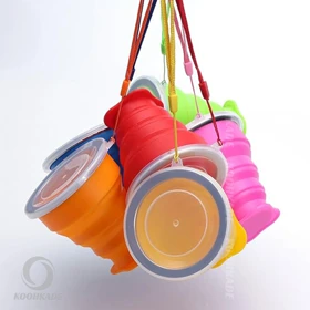 لیوان سیلیکونی تاشو