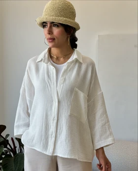 شومیز لینن