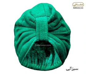 کلاه حمام صفاهوم طرح مینیمال (سبز آبی)