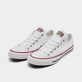 کفش اسپرت مدل کتانی ال استار اصل سفید بدون ساق مدل converse all star classic
