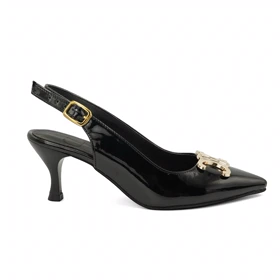 کفش مجلسی زنانه پاشنه‌دار 5 سانت مدل 400951 _ sandal valentino