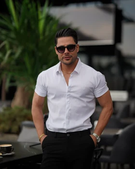 پیراهن شانلی کوتاه